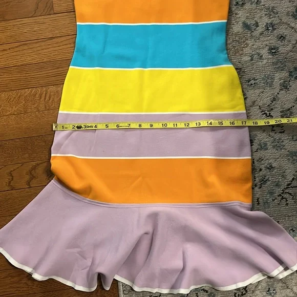 Tanya Taylor Noreen Knit Striped Dress Size Medium - Picture 10 of 16